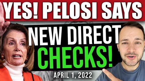 Yes Direct Checks Pelosi Says Stimulus Check Update Breaking News And Build Back Better 04
