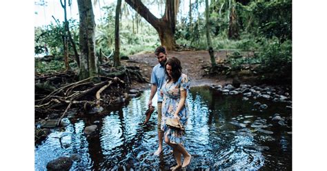 Hawaiian Jungle Engagement Shoot Popsugar Love Sex Photo