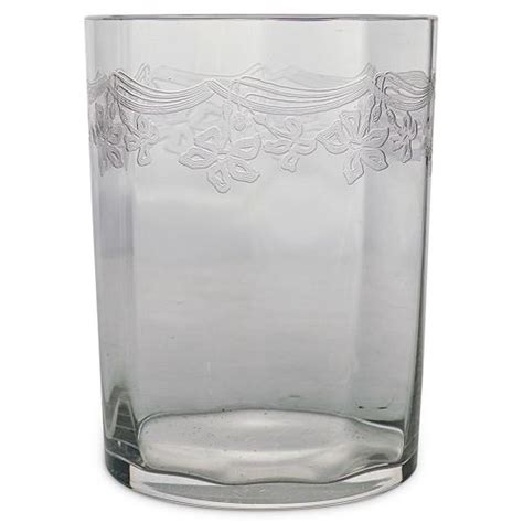 Etched Clear Glass Tumbler For Sale At Auction On 11th January Bidsquare