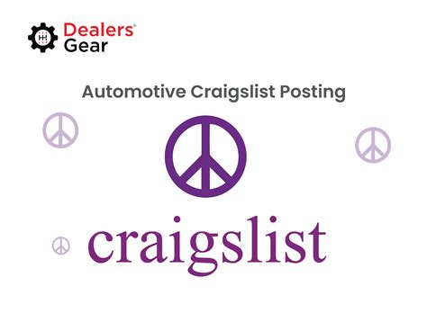 Advantages of Automotive Craigslist Posting | DealersGear, Los Angeles