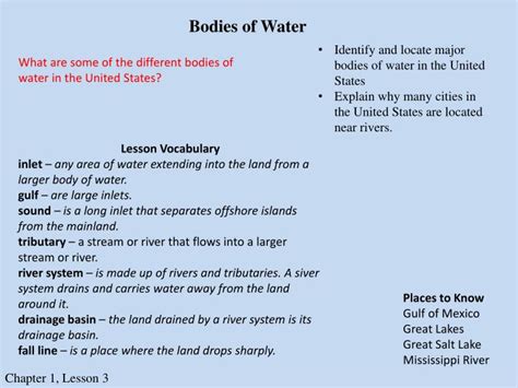 Ppt Bodies Of Water Powerpoint Presentation Free Download Id1952892