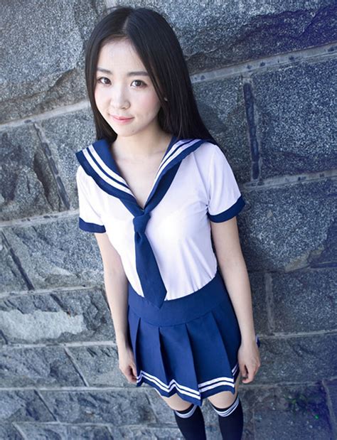 Japan Korean School Uniforms Student Uniforms Sets And Tie Lovely Girls