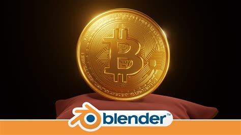 3d Bitcoin Modeling In Blender 29 Youtube