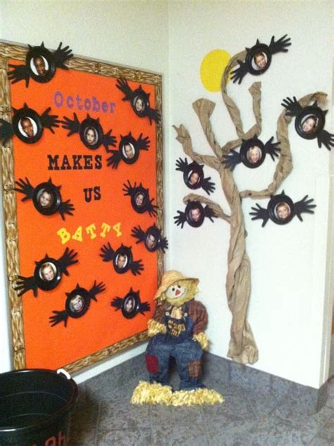 October Bulletin Board Halloween Classroom Door Halloween Diy Door