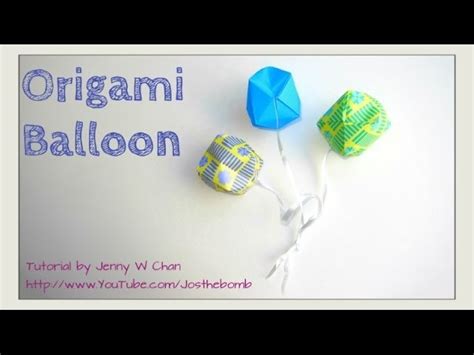 How To Fold Origami Ball Balloon Summer Crafts Kids Paper Ball