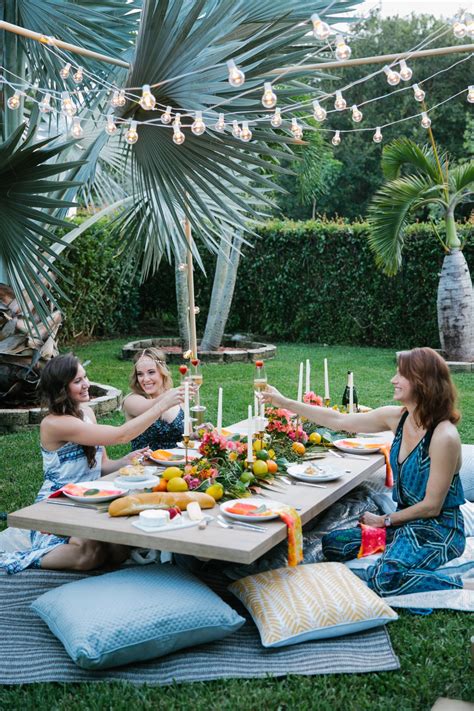 Inspiration For A Night In A Beautiful Boho Chic Picnic Simply