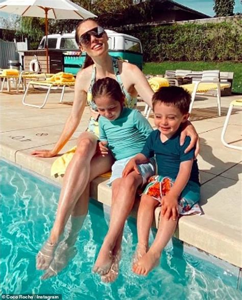 Pregnant Coco Rocha Hits Back At Trolls With A Bikini Snap After Being