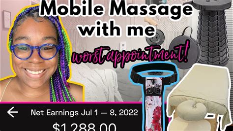 New Mobile Massage Goodies My Worst Appointment Yet Mobile Massage With Me Massage Therapist