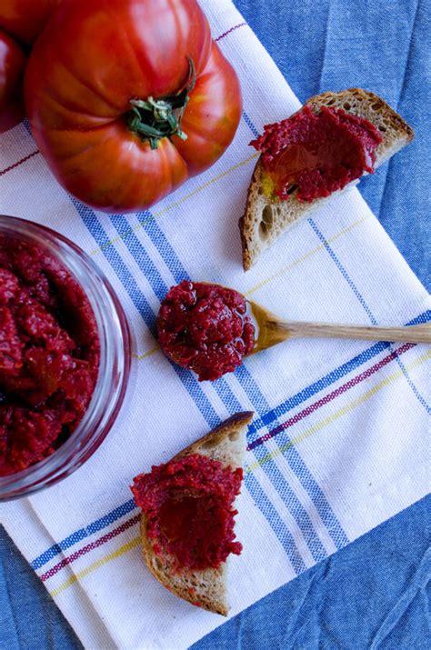 Crushed tomatoes add texture and make up the volume of the sauce, while tomato paste provides that deep, concentrated tomato flavor that's usually achieved by simmering the sauce all day long. Homemade Tomato Paste - Give Recipe