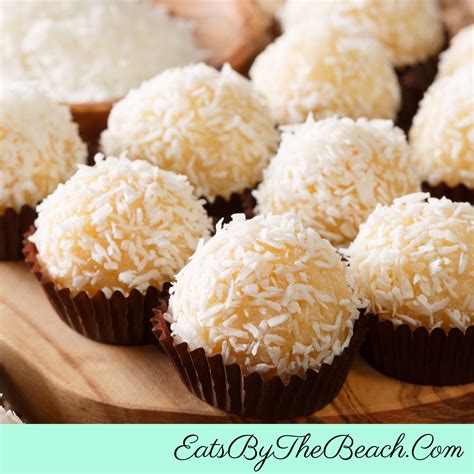 Brazilian Coconut Kisses Eats By The Beach