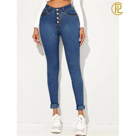 China Four Colors 2020 Summer Fashion Button Skinny Sexy Jeans China