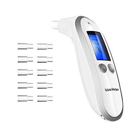 A ketonix is a device that measures ketones in your breath. Ketone Breath Tester Meter,Ketosis breathalyzer for