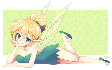 Cute Anime Style Tinkerbell Disney Know Your Meme