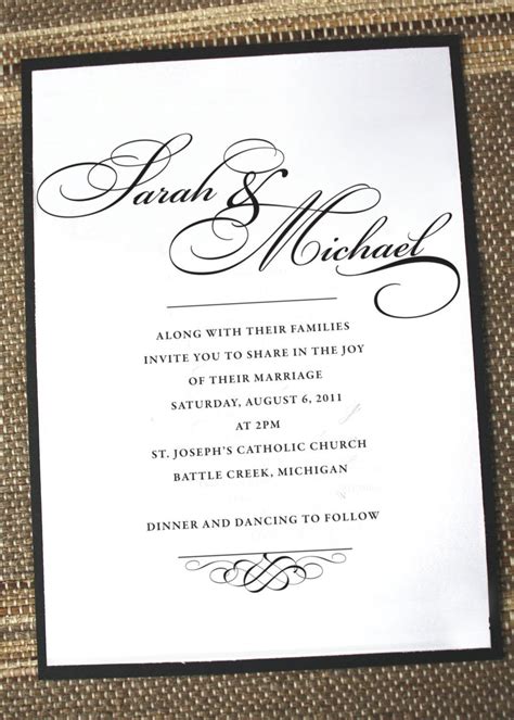formal wedding invitations best design formal wedding invit… in 2020 formal wedding