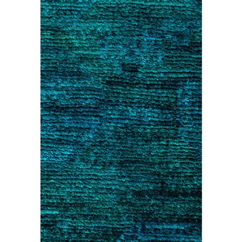 New Teal Overdyed Hand Knotted Rug 82 X 82 Chairish