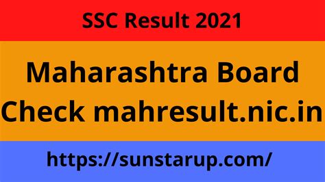 Ssc Result Maharashtra Board