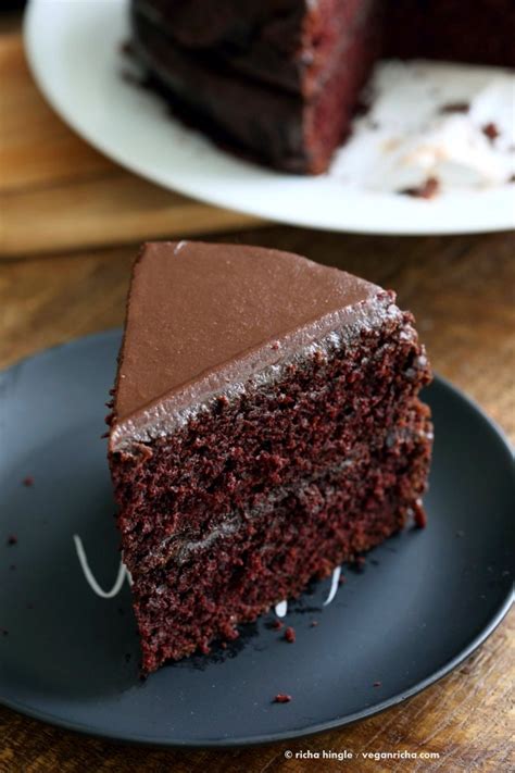 I found this recipe about 25 years ago in a magazine. Vegan Chocolate Cake with Chocolate Peanut Butter Ganache ...