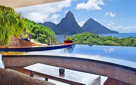 Jade Mountain Hotel Review St Lucia Caribbean Telegraph Travel