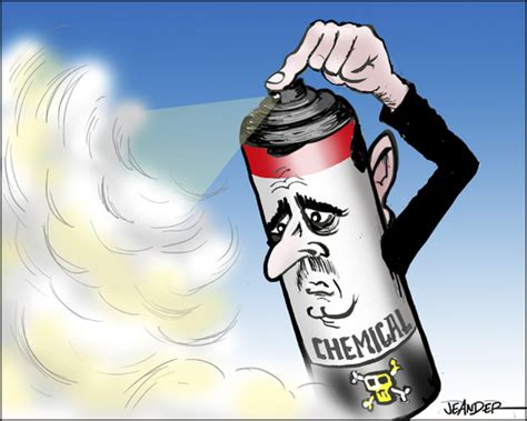 Chemical Weapon By Jeander Politics Cartoon Toonpool