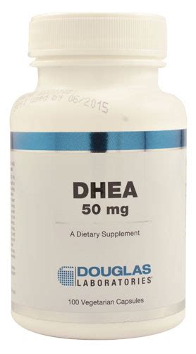 Douglas Laboratories Dhea 50 Mg 100 Vegetarian Capsules Vitacost