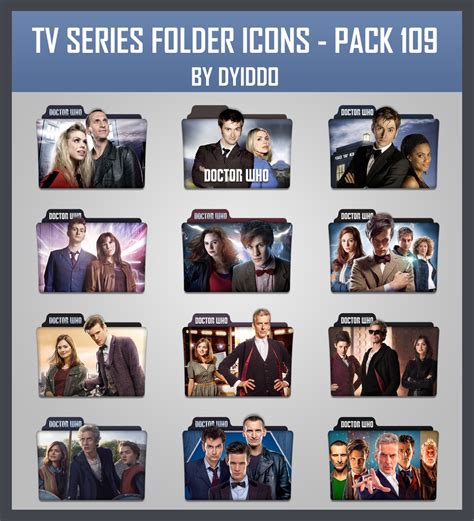 Tv Series Folder Icons Pack 1 By Dyiddo On Deviantart