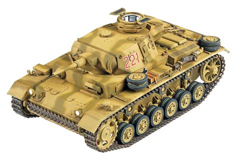 Buy 135 German Panzer Iii Ausfj North Africa 13531 Academy Hobby
