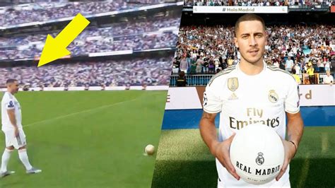 Eden Hazard First Day And First Goal In Real Madrid Youtube