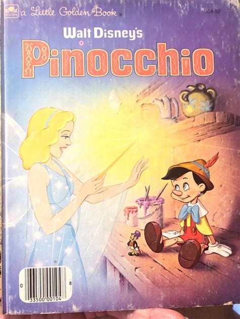 Walt Disneys Pinocchiovintage Childrens Etsy Little Golden