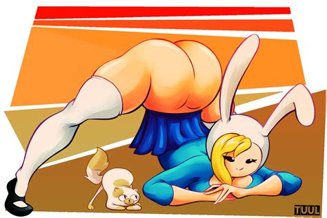 Rule 34 1girls Adventure Time Ass Ass Focus Ass Up Big Ass Big Butt Blonde Hair Bunny Tail