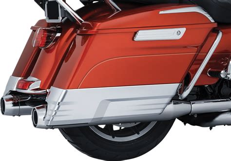 Kuryakyn 7190 Chrome Speedform Saddlebag Extensions For 14 19 Harley