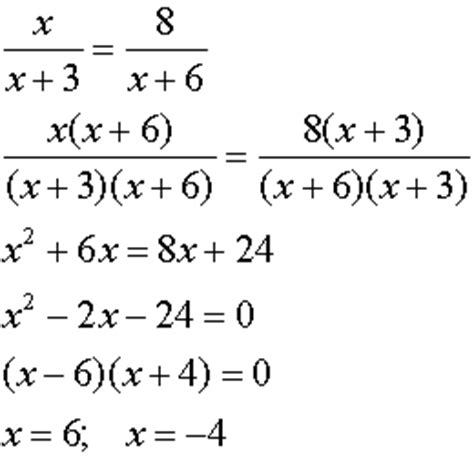 TI-Nspire - Rational Equations
