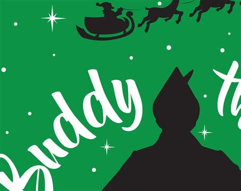 Andre gardner october 4th, 2019. Buddy the Elf posters: Elf poster Elf movie poster sign Elf | Etsy