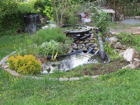 A water feature is a great way to keep the status of your garden pond bubbling away, so experts. DIY - Build a Natural Fish Pond in Your Backyard ...