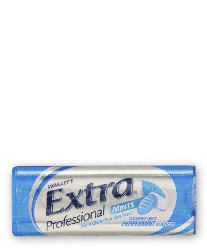 Wrigleys Extra Professional Sugar Free Mints Peppermint Flavor 20g