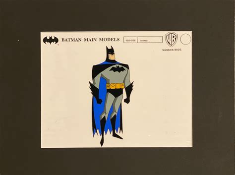 The New Batman Adventures Batman Color Model Cel In Michael Chad