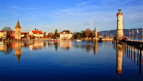 Fondos De Pantalla 2304x1303 Alemania Ríos Lindau Bavaria Ciudades