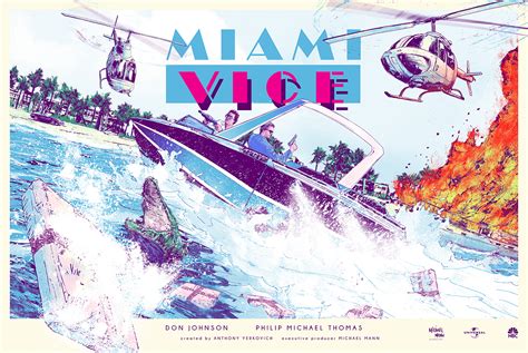 Miami Vice Tv Series Benterdik Posterspy