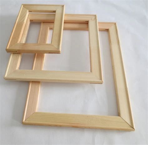 Natural Wood Frame For Canvas Oil Painting Factory Provide Diy Etsy
