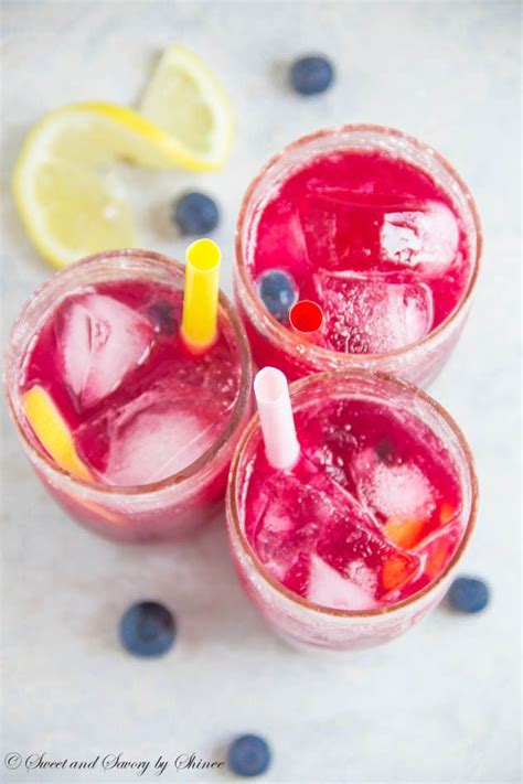 Sparkling Refreshing Bursting With Flavor This Blueberry Lemonade