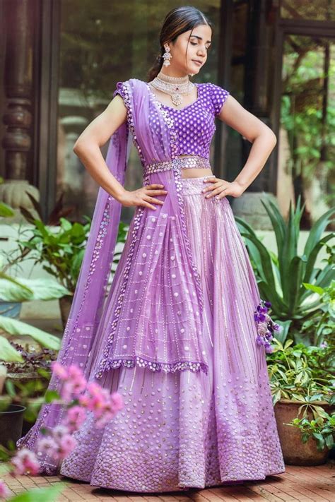 Amazing Purple Color Heavy Designer Lehenga Choli For Party Wear In