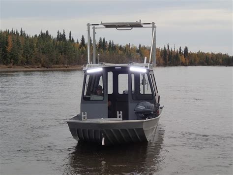 Yukon Moose Hunting Boat Boat Shop Inc Fairbanks Alaska