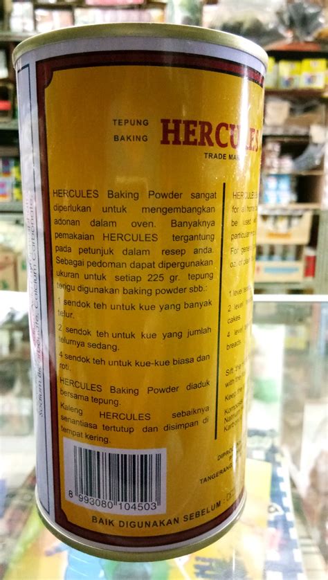 Place all ingredients in bowl in above order and beat on top speed with a whisk for 4−5 minutes. Jual hercules baking powder 450gr di lapak bietsiellstore ...