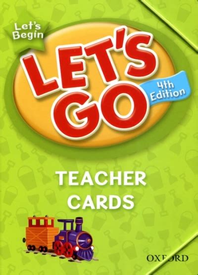 Lets Go Begin Teacher Cards Isbn 9780194641548