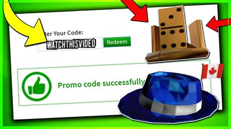 Contact a wiki staff member for modifications to this list. *AUGUST* ALL WORKING PROMO CODES ON ROBLOX 2019| ROBLOX ...