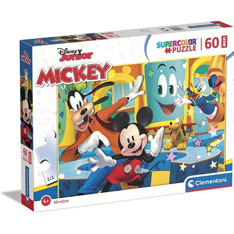 Clementoni Maxi Supercolor Puzzle Disney Mickey Pieces Pierre