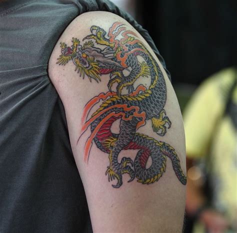 Miami, ny, and la ink: Dragon Ami James | Tattoos, Dragon tattoo arm, Dragon tattoo