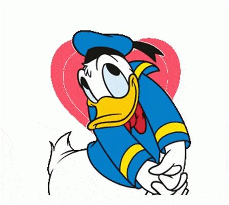 Donald Duck Disney Love Happy