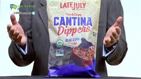 Late July Snacks Cantina Dippers Blue Corn Is A HIT YouTube