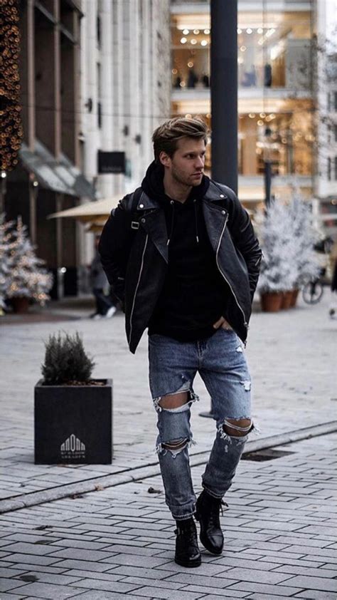 23 outfits you should copy from this influencer leatherjacketsformenred black leather jacket