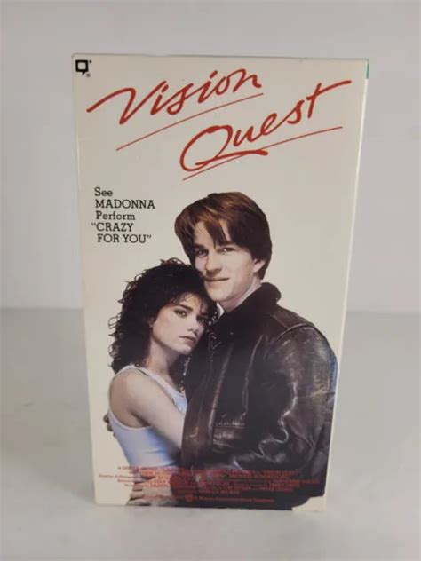 Vision Quest Vhs 1987 Matthew Modine Linda Fiorentino Very Good